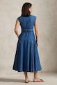 Polo Ralph Lauren rochie din denim 211969142 bleumarin SS25