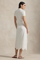 Bavlnené šaty Polo Ralph Lauren 211978554 biela SS25