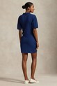 Памучна рокля Polo Ralph Lauren 211A88516 син SS25