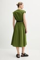 Obleka MICHAEL Michael Kors MS5830KF4C zelena SS25
