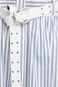 MICHAEL Michael Kors rochie din bumbac MS5830KHJ7 bleumarin