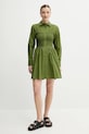 MICHAEL Michael Kors rochie MS582V1F4C verde SS25