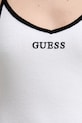 Φόρεμα παραλίας Guess λευκό E5GK15.KCQV1