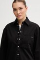 Obleka Calvin Klein Jeans črna J20J225270