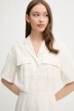 Сукня Calvin Klein Jeans бежевий J20J225297