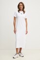Сукня Calvin Klein Jeans короткий білий J20J225543