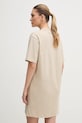 Îmbrăcăminte Calvin Klein Jeans rochie din bumbac J20J225289 bej