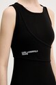 Karl Lagerfeld Jeans rochie A2W13032 negru