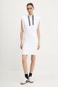 Karl Lagerfeld Jeans rochie din bumbac A2W13033 alb SS25