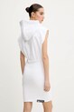 Îmbrăcăminte Karl Lagerfeld Jeans rochie din bumbac A2W13033 alb