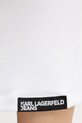 Karl Lagerfeld Jeans rochie din bumbac A2W13033 alb