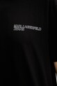 Karl Lagerfeld Jeans rochie din bumbac A2W13036 negru