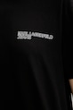 Бавовняна сукня Karl Lagerfeld Jeans A2W13036 чорний