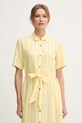 Barbour sukienka Adelaide żółty LDR0909YE32