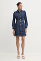 Morgan vestito di jeans RICOLI RICOLI blu navy SS25