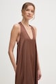 Šaty Fracomina hnedá FS25SD3005W64101