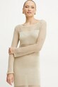 Fracomina sukienka beżowy FS25SD5004K514O7