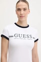 Guess sukienka biały V5GK02.KCQX1