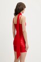 Odzież Fiorucci sukienka Red Scarf Bodycon Mini Dress W02SMDMN361LY01RD01 czerwony