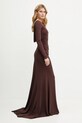 Šaty Elisabetta Franchi ABR1852E2 hnědá SS25