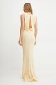 Îmbrăcăminte Elisabetta Franchi rochie de catifea ABR5252E2 galben