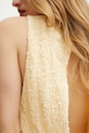 Elisabetta Franchi rochie de catifea ABR5252E2 galben