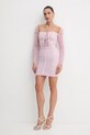 Сукня Elisabetta Franchi AB68352E2 рожевий SS25
