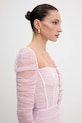 Elisabetta Franchi sukienka różowy AB68352E2