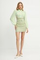 Elisabetta Franchi rochie AB69752E2 turcoaz SS25
