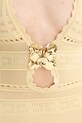 Elisabetta Franchi rochie AM74S52E2 galben