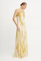 Φόρεμα Elisabetta Franchi ABR5452E2 κίτρινο SS25