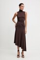 Одяг Сукня Elisabetta Franchi AB84252E2 коричневий