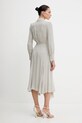 Odzież Elisabetta Franchi sukienka AB86552E2 beżowy