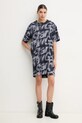 G-Star rochie din bumbac D26082.D611 bleumarin SS25