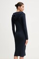 Îmbrăcăminte G-Star rochie din bumbac D26083.D958 bleumarin