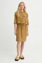 G-Star Raw sukienka D26023.D522 żółty SS25