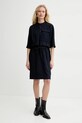 G-Star rochie D26023.D522 bleumarin SS25