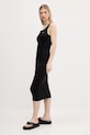 Бавовняна сукня Tommy Jeans DW0DW19477 чорний SS25