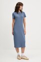 Tommy Jeans rochie DW0DW19721 albastru SS25