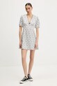 Tommy Jeans sukienka DW0DW20337 granatowy SS25