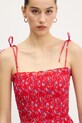 Tommy Jeans vestito rosso DW0DW20339
