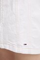 Φόρεμα τζιν Tommy Jeans DW0DW20420 λευκό