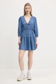 Šaty Tommy Jeans DW0DW20612 modrá SS25