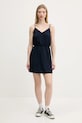 Tommy Jeans rochie DW0DW20613 bleumarin SS25