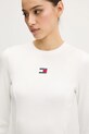 Φόρεμα Tommy Jeans λευκό DW0DW20666