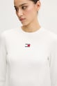 Φόρεμα Tommy Jeans λευκό DW0DW20666