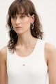 Φόρεμα Tommy Jeans DW0DW20674 λευκό