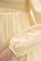 Памучна рокля Tommy Jeans DW0DW21335 жълт