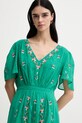 La Petite Française rochie din bumbac RACHELE verde PFRACHELE