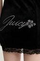 Велюрова сукня Juicy Couture JUICY HIBISCUS CRYSTAL JCWED125337 чорний